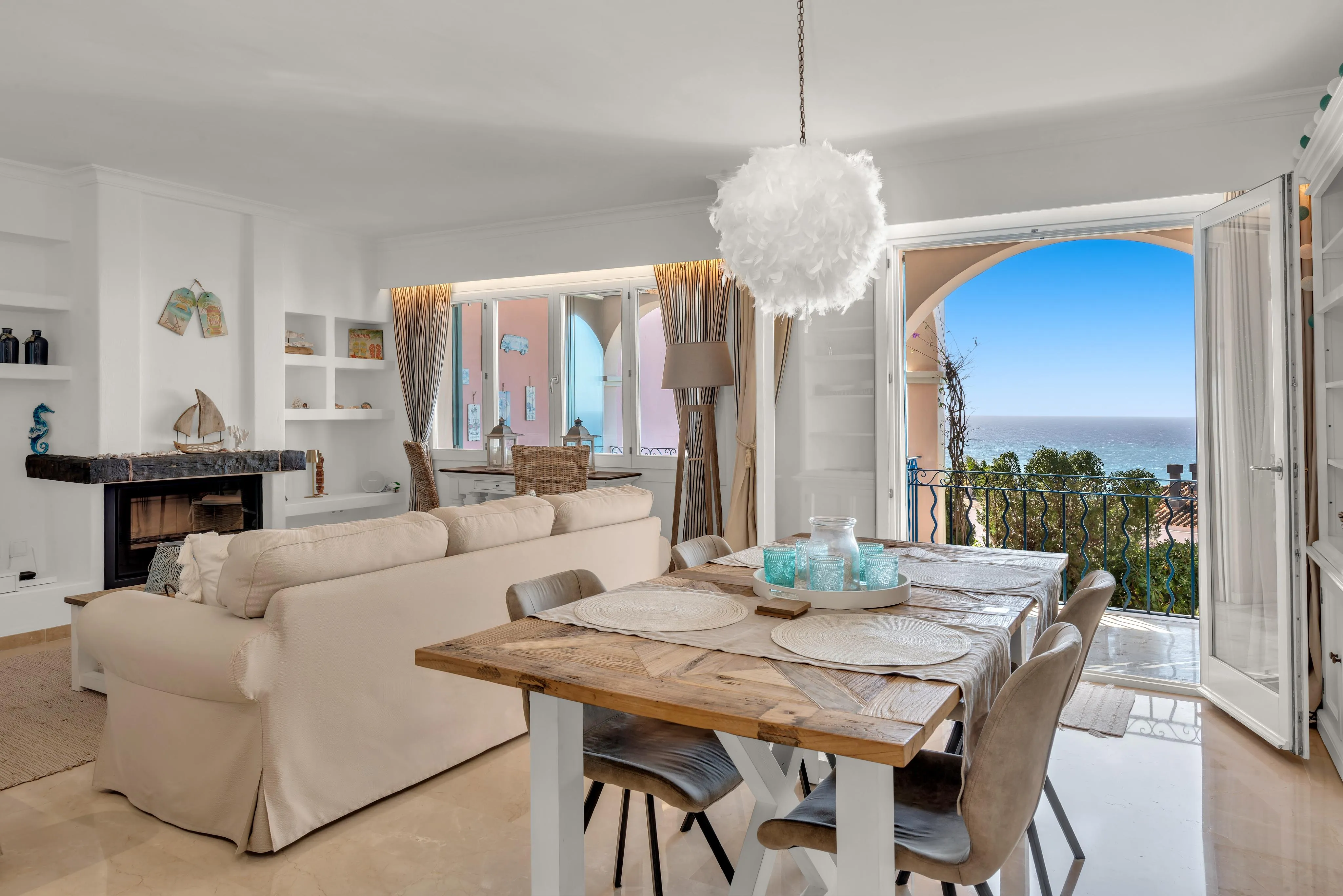Stylish Sea-View Apartment with Mediterranean Flair in Nova Santa Ponsa-5