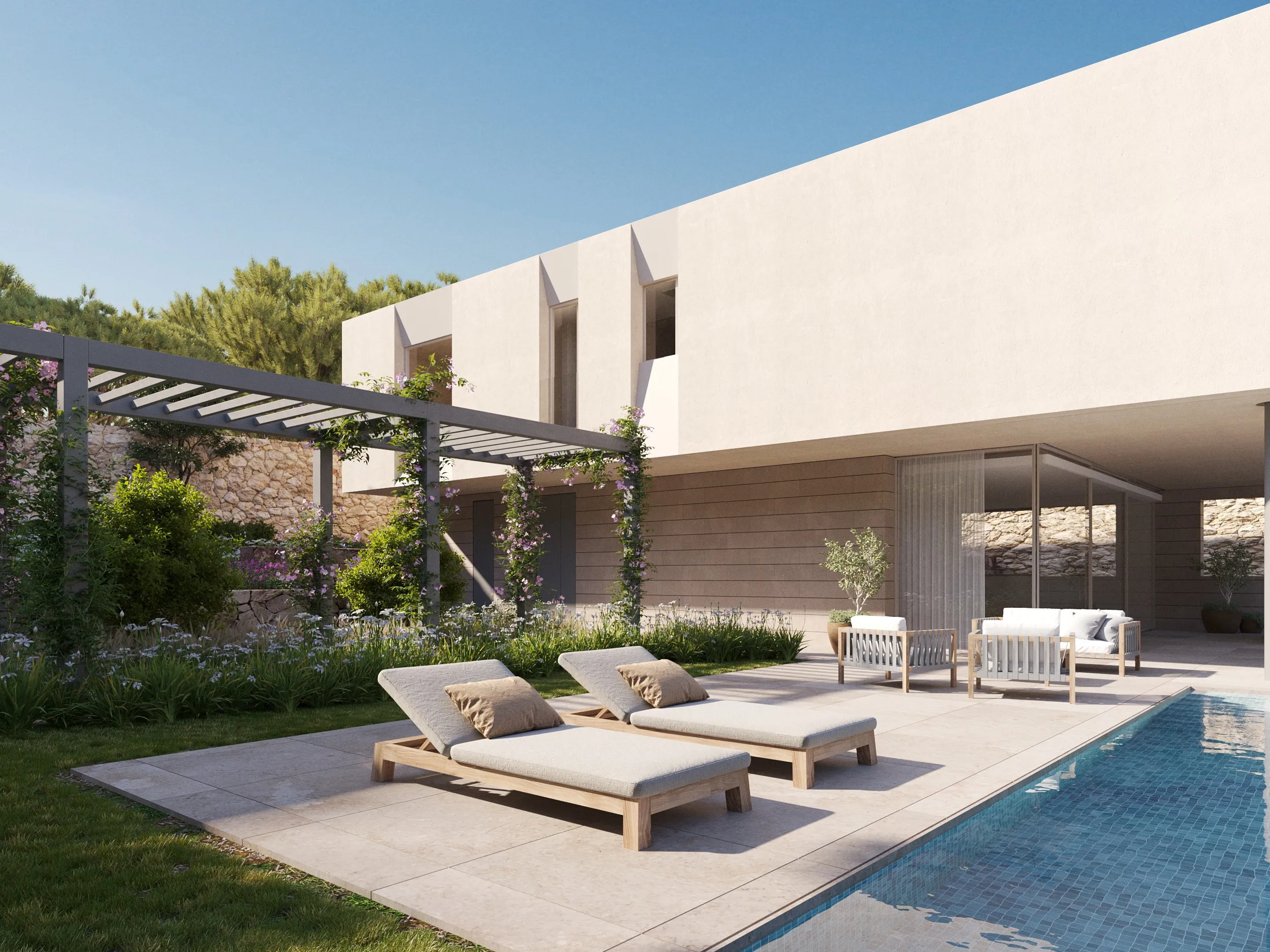 Verdemar: Nieuw gebouwde familievilla op de beste locatie op slechts een steenworp afstand van het strand-3