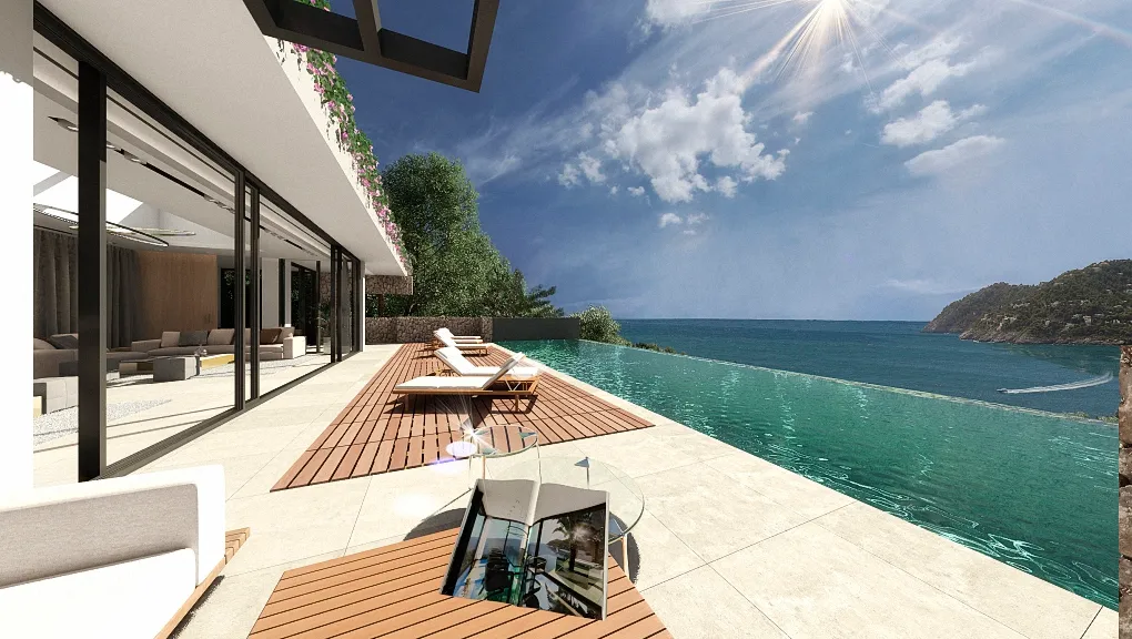 Villa de diseño con vistas al mar-2