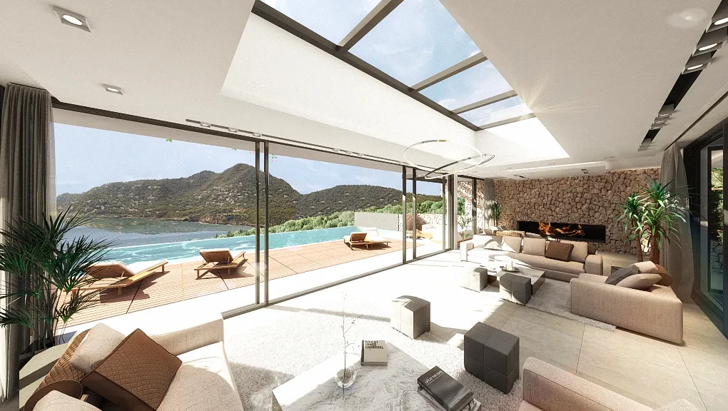 Designervilla i toppläge med havsutsikt i Canyamel-3