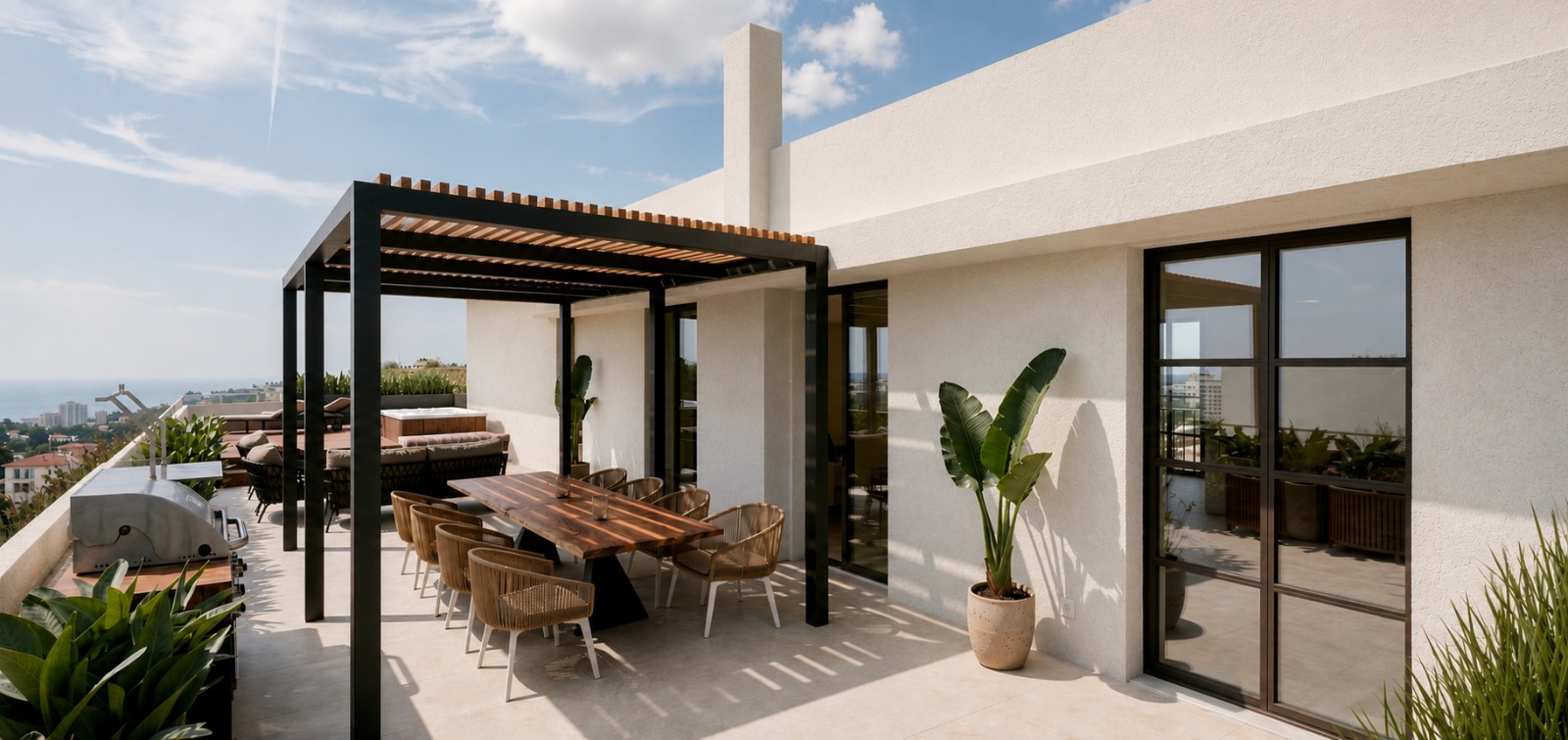 Renoviertes Penthouse mit großer Terrasse und Meerblick in Portixol-8