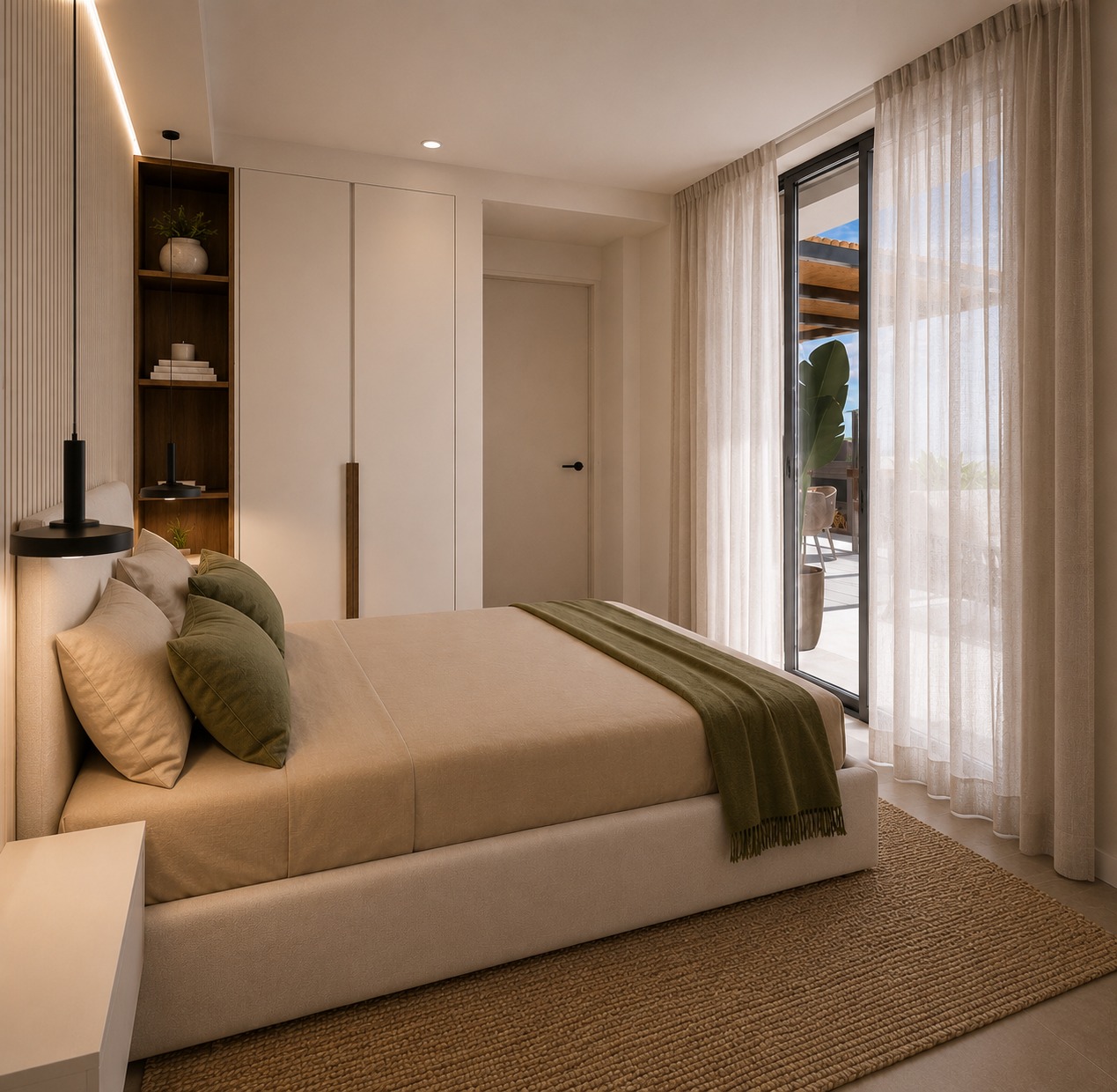 Renoviertes Penthouse mit großer Terrasse und Meerblick in Portixol-7