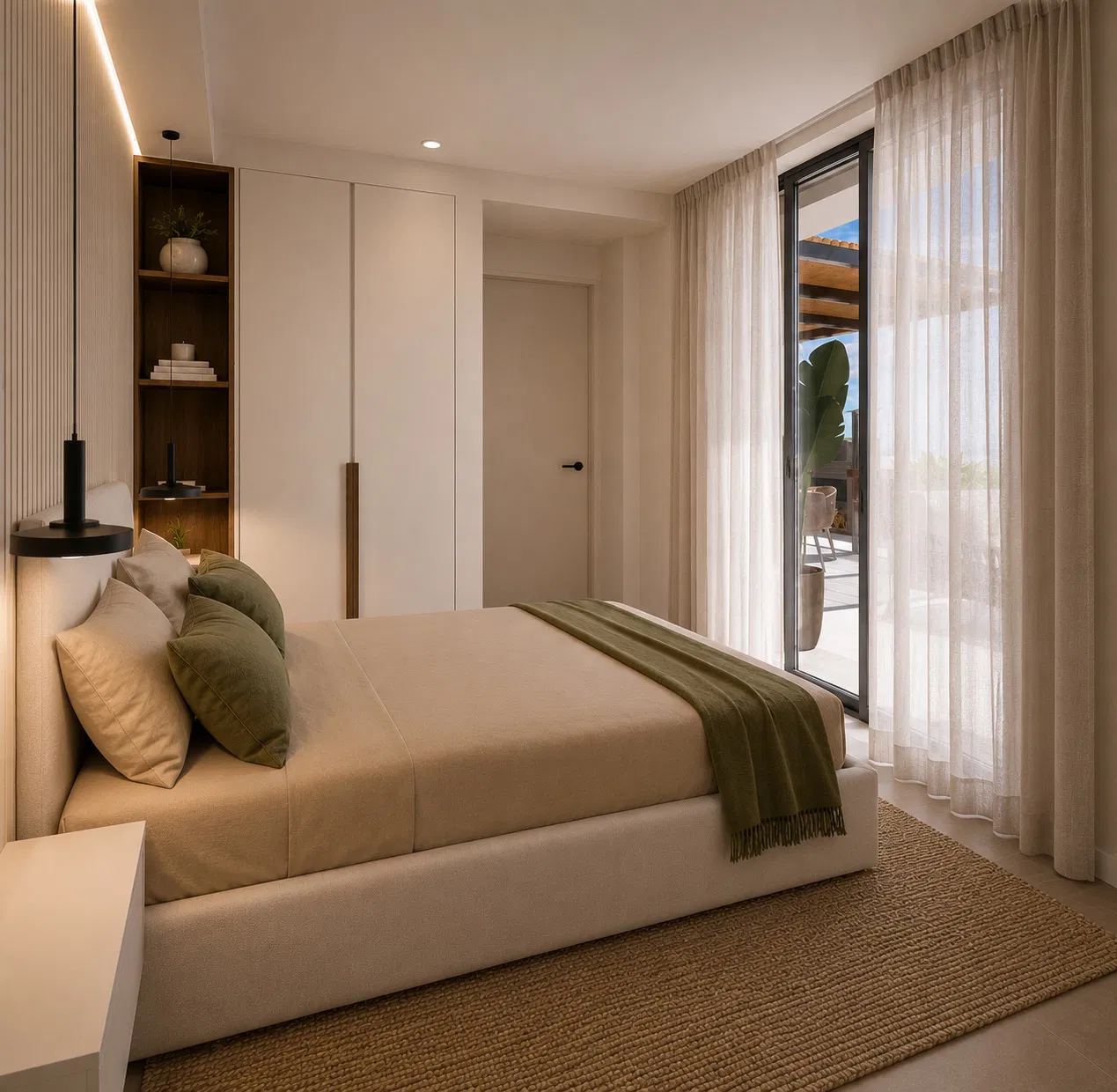Renoviertes Penthouse mit großer Terrasse und Meerblick in Portixol-7