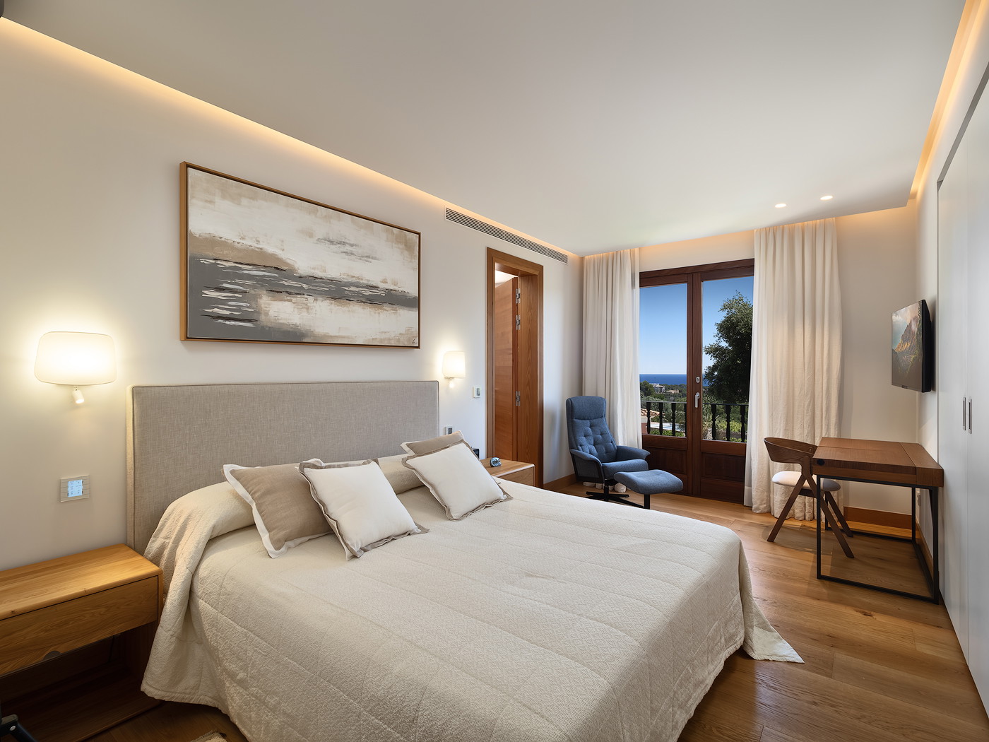 Villa completamente ristrutturata con vista sul mare e straordinarie spazi all’aperto-16