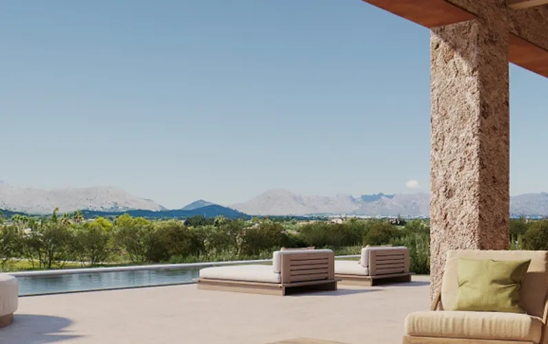 Esclusivo progetto di nuova costruzione nei pittoreschi dintorni di Alcudia a Maiorca