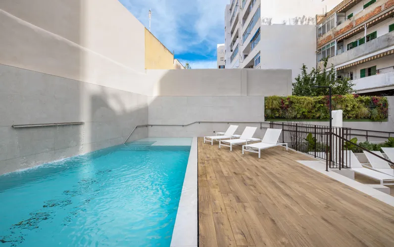 Vie de luxe dans une nouvelle construction à Palma, un refuge moderne avec élégance et confort