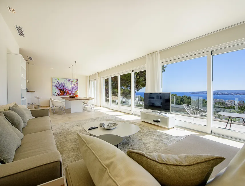 Panoramic Bliss: Holiday Villa in Portals Hills-5