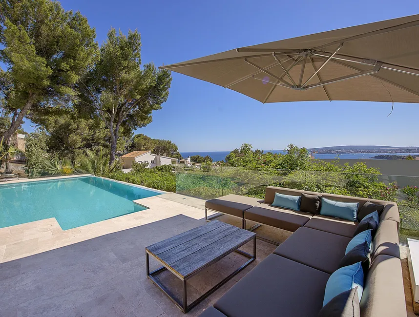 Panoramic Bliss: Holiday Villa in Portals Hills-19