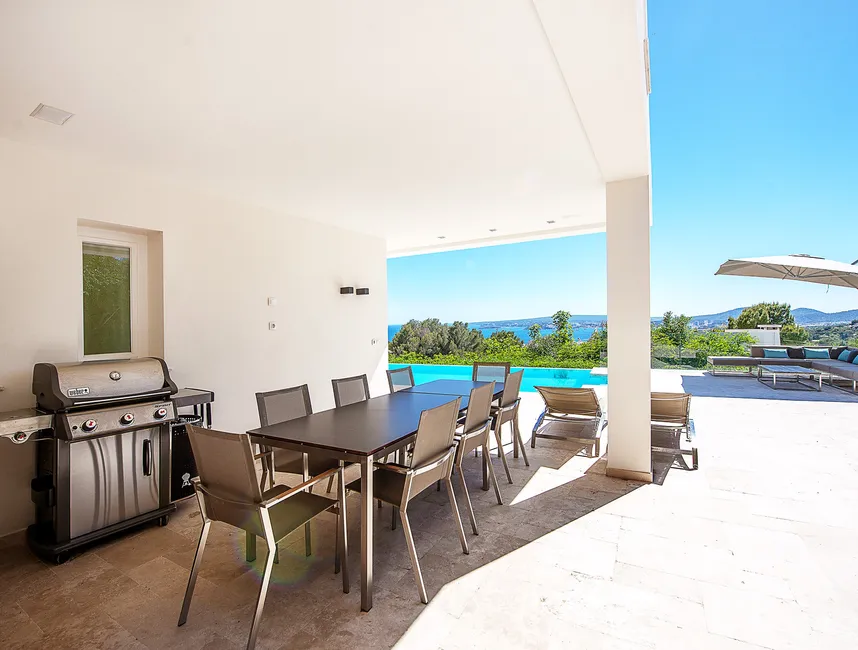 Lycklig med panoramautsikt: Modern semestervilla i Portals Hills ETV/4730-18