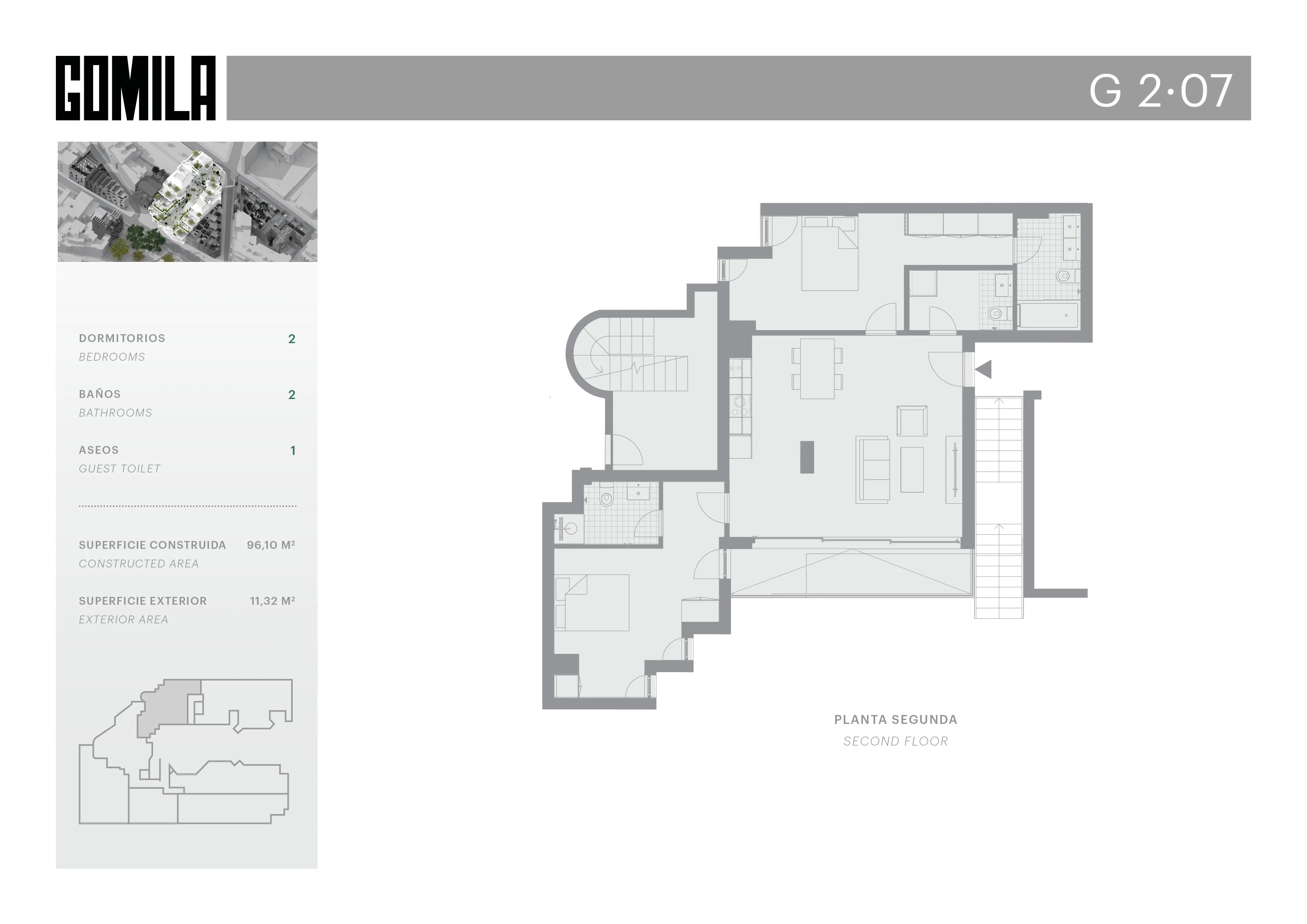 Modern apartament per a lloguer de llarga durada en Gomila-5