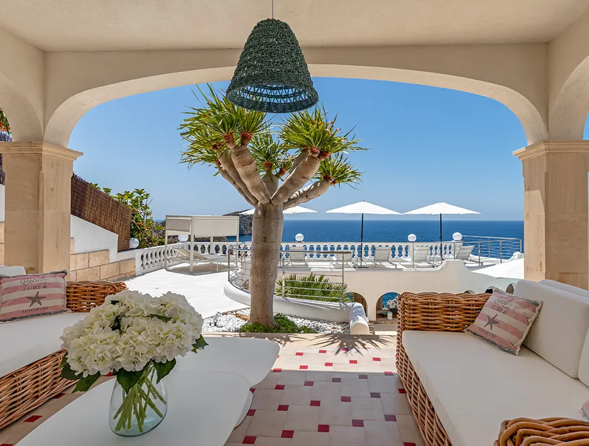 Paradis ved havet til drømmeferie. Direkte adgang til havet i Santa Ponsa-2