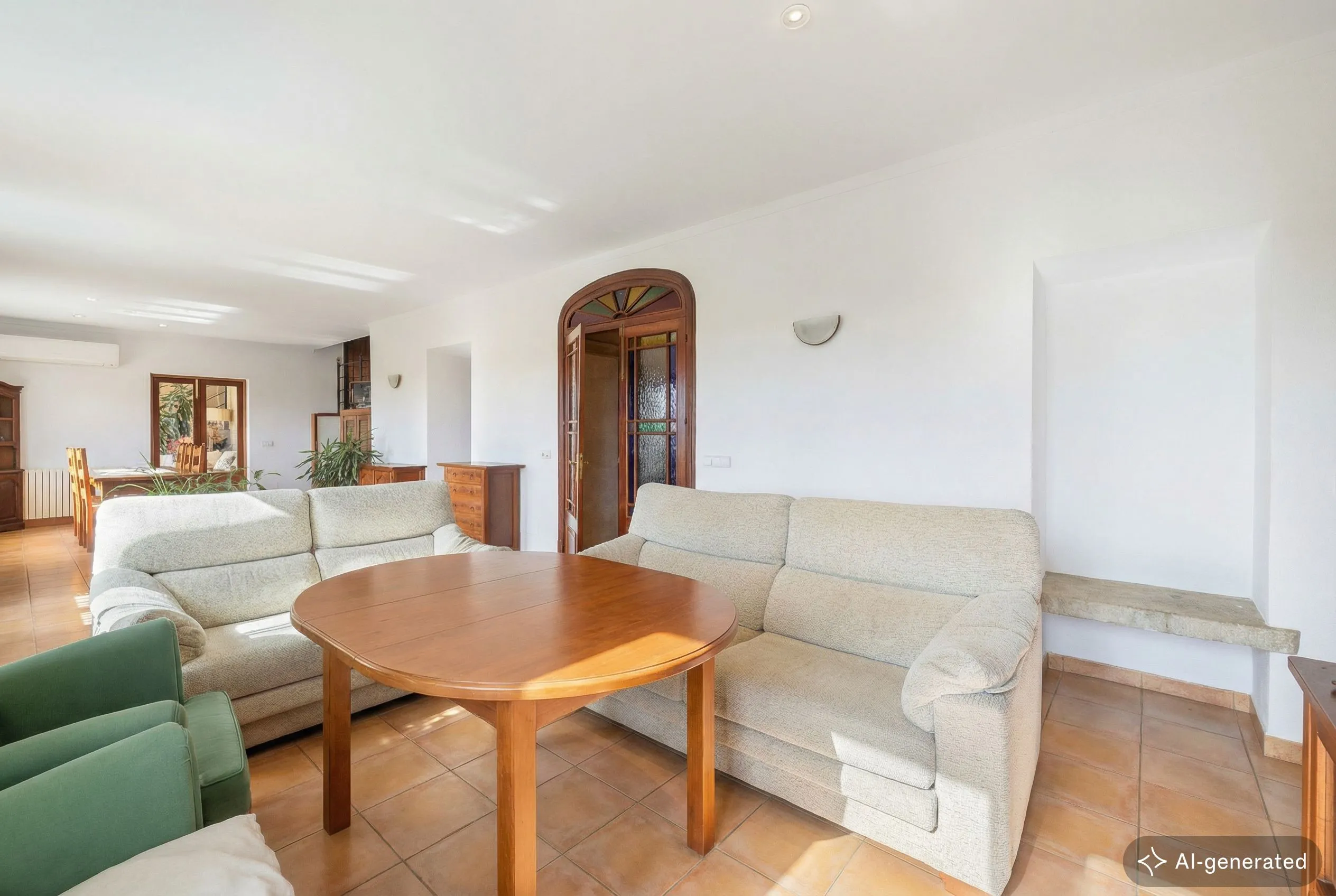 Casa de pueblo con piscina, garaje y vistas panorámicas en Selva-13