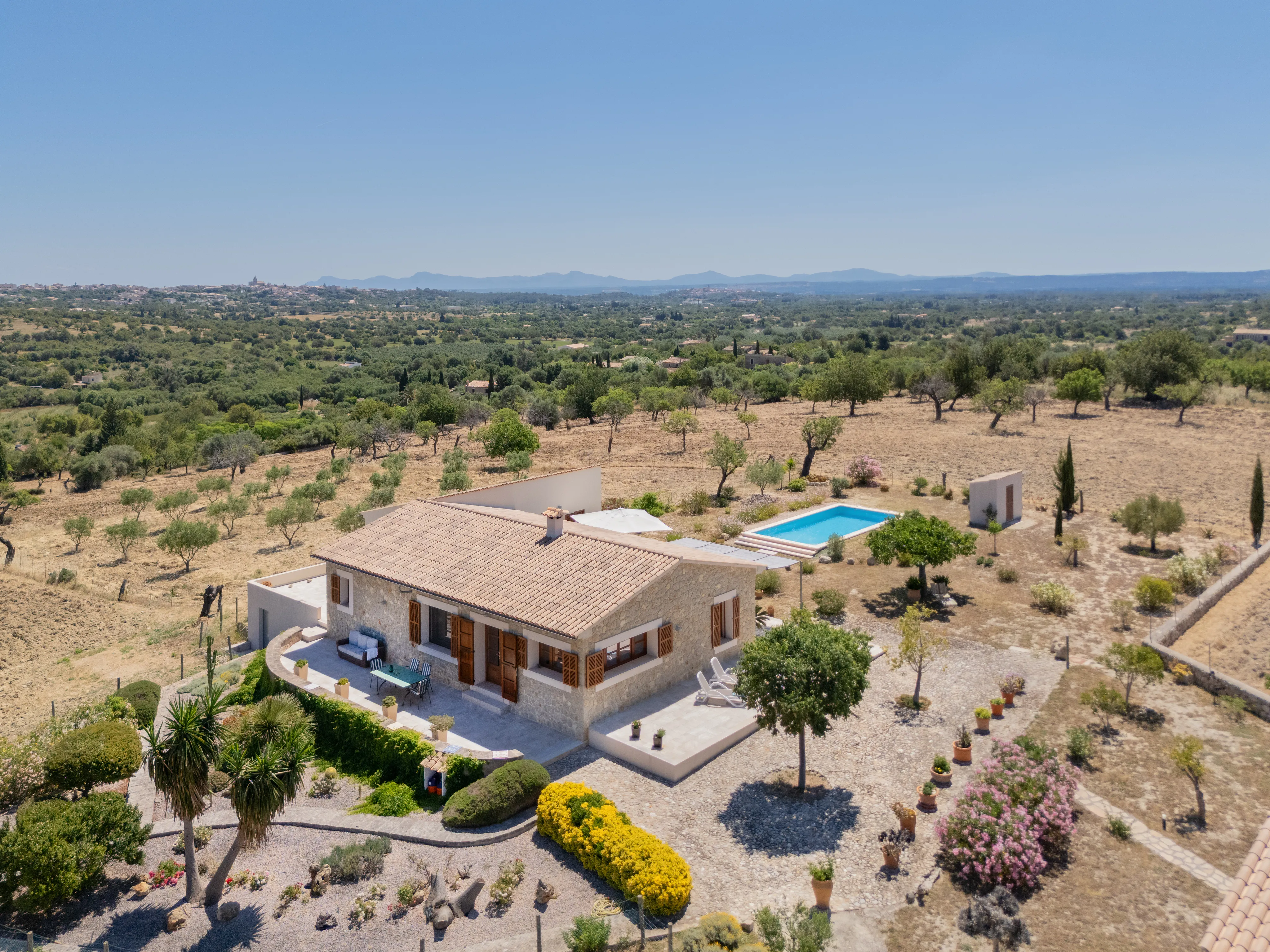 Mediterranean Finca in Moscari with pool, guest studio, and a unique 360° panorama-5