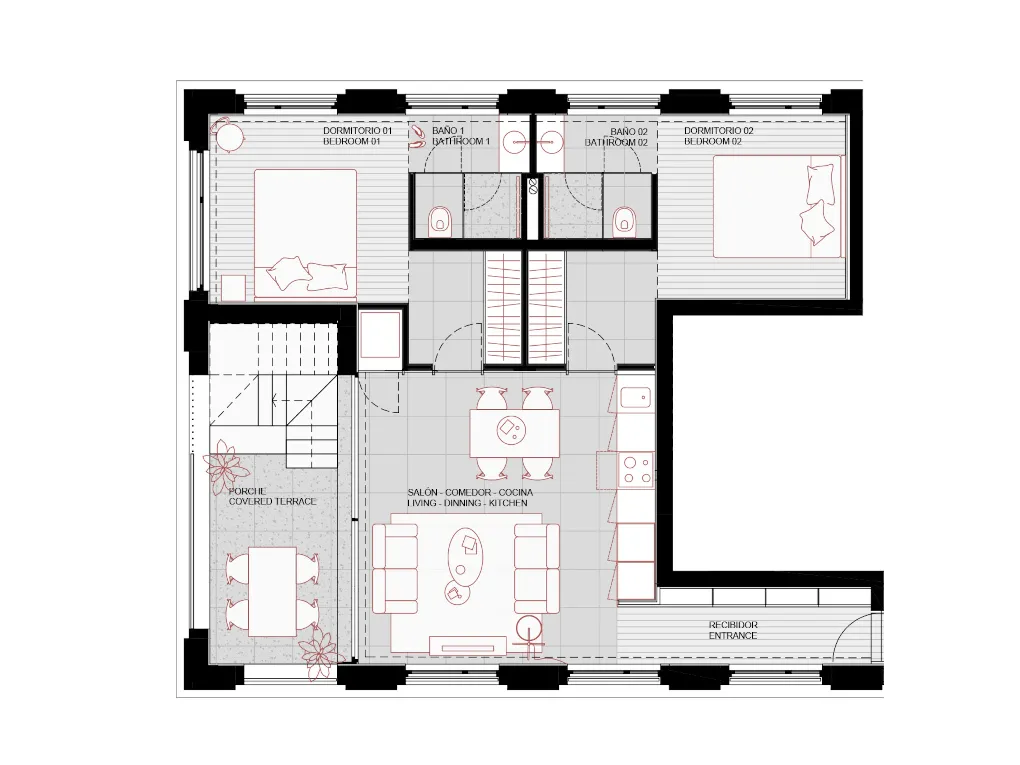 Nowo wybudowany penthouse w nowoczesnym kompleksie-12