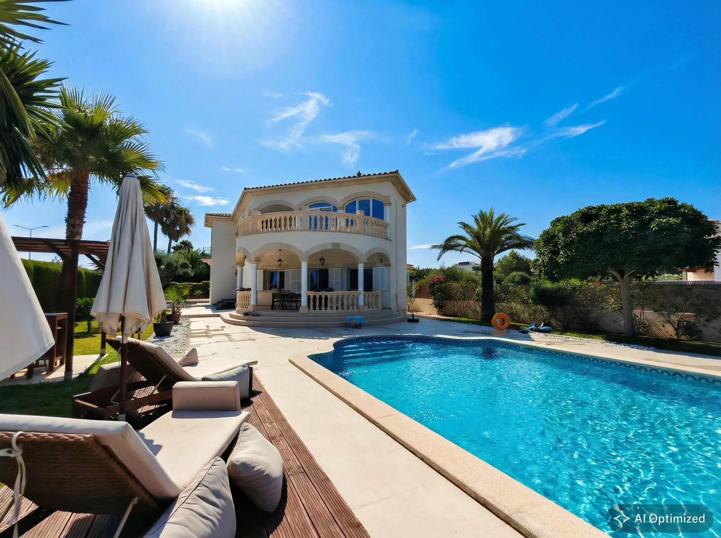 Villa da sogno mediterranea con vista sul mare-1