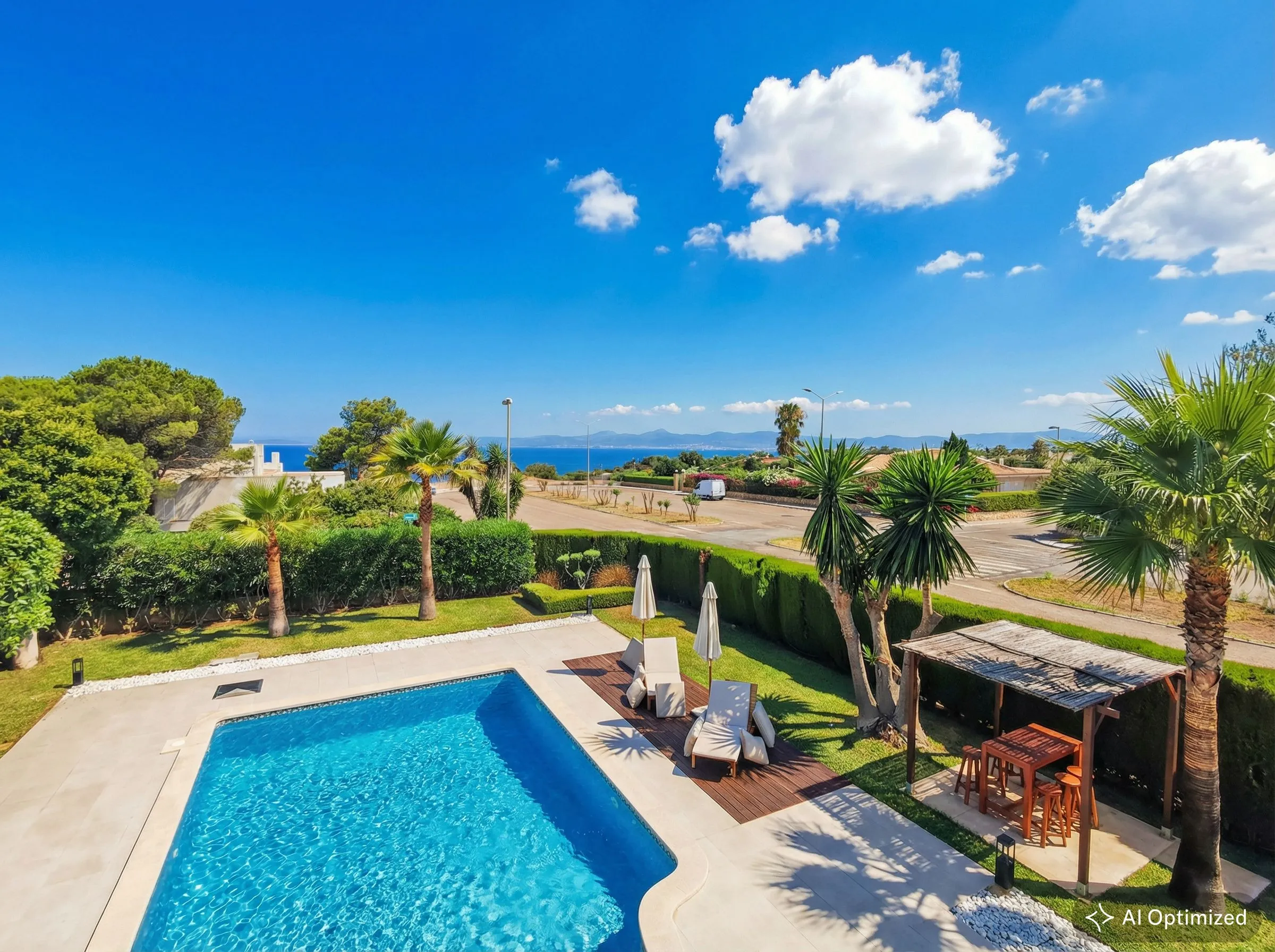 Villa da sogno mediterranea con vista sul mare-21