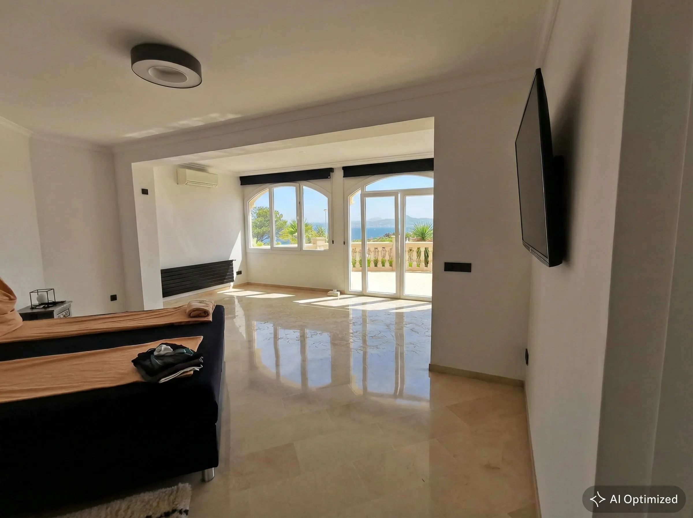 Villa da sogno mediterranea con vista sul mare-11