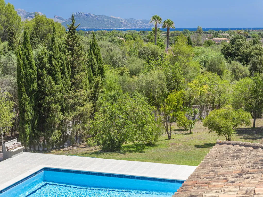 " ES CASTELL " Temporary rental / second residence in Pollensa-1