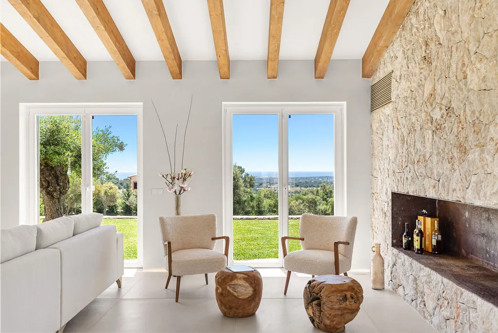 Lujosa finca d'obra nova amb vistes panoràmiques al mar prop de Sant Llorenç-6