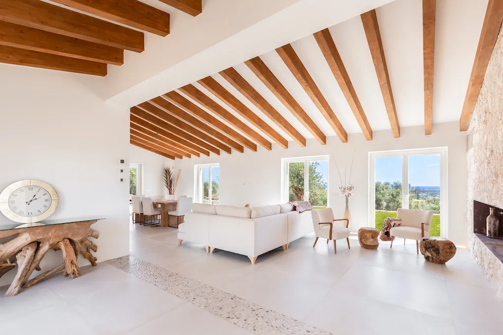 Lujosa finca d'obra nova amb vistes panoràmiques al mar prop de Sant Llorenç-7