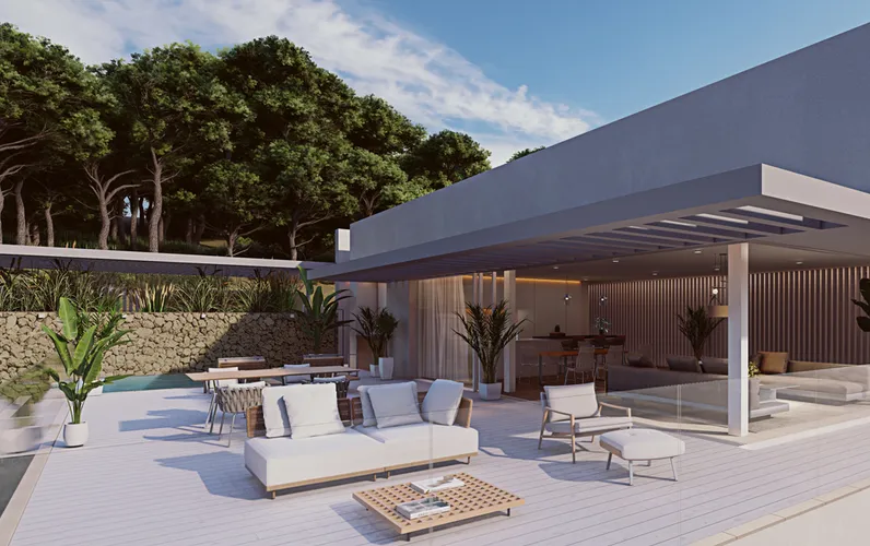 Działka z widokiem na morze i pozwoleniem na budowę