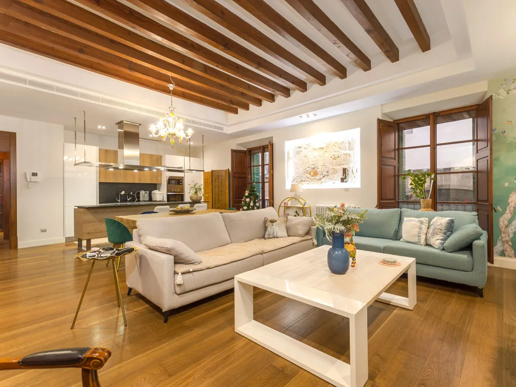 Eigentijds appartement naast kathedraal-Palma de Mallorca, oude binnenstad-1