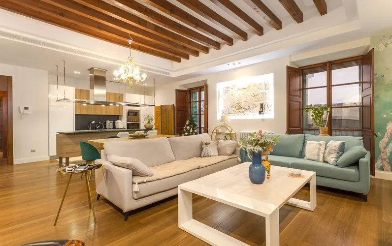 Eigentijds appartement naast kathedraal-Palma de Mallorca, oude binnenstad