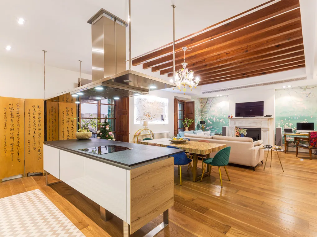 Eigentijds appartement naast kathedraal-Palma de Mallorca, oude binnenstad-5