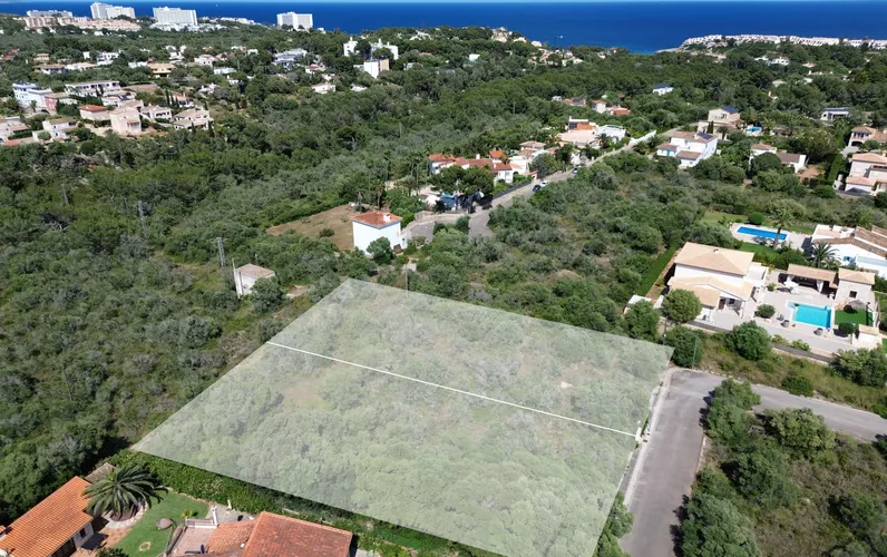 Terrenos para hasta cuatro villas exclusivas en Cala Murada