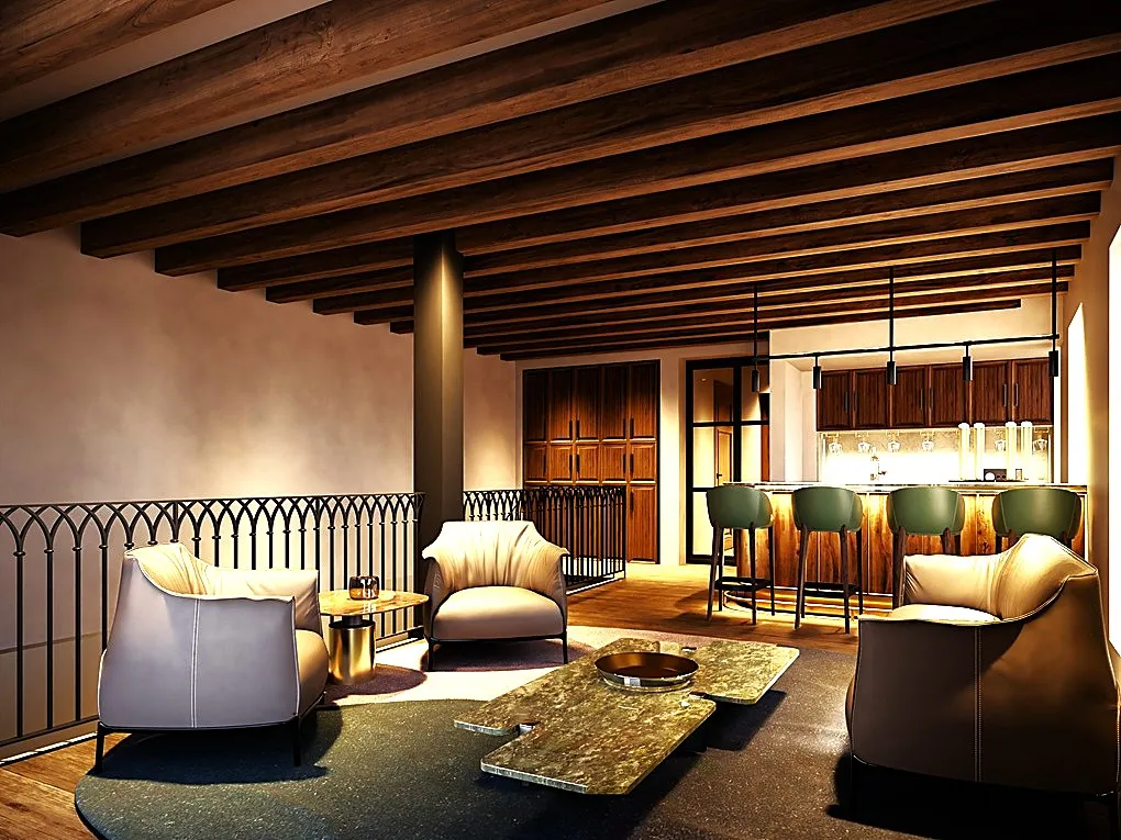 Projekt mit Lizenz: Elegantes Stadthaus mit verschiedenen Nutzungmöglichkeiten,  mit Garage, Aufzug und Dachterrasse-4