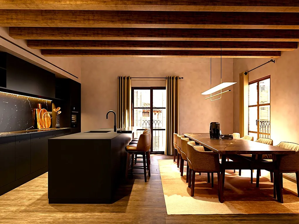 Projekt mit Lizenz: Elegantes Stadthaus mit verschiedenen Nutzungmöglichkeiten,  mit Garage, Aufzug und Dachterrasse-5