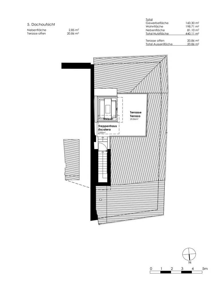 Projekt mit Lizenz: Elegantes Stadthaus mit verschiedenen Nutzungmöglichkeiten,  mit Garage, Aufzug und Dachterrasse-17