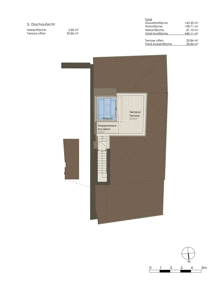 Projekt mit Lizenz: Elegantes Stadthaus mit verschiedenen Nutzungmöglichkeiten,  mit Garage, Aufzug und Dachterrasse-24