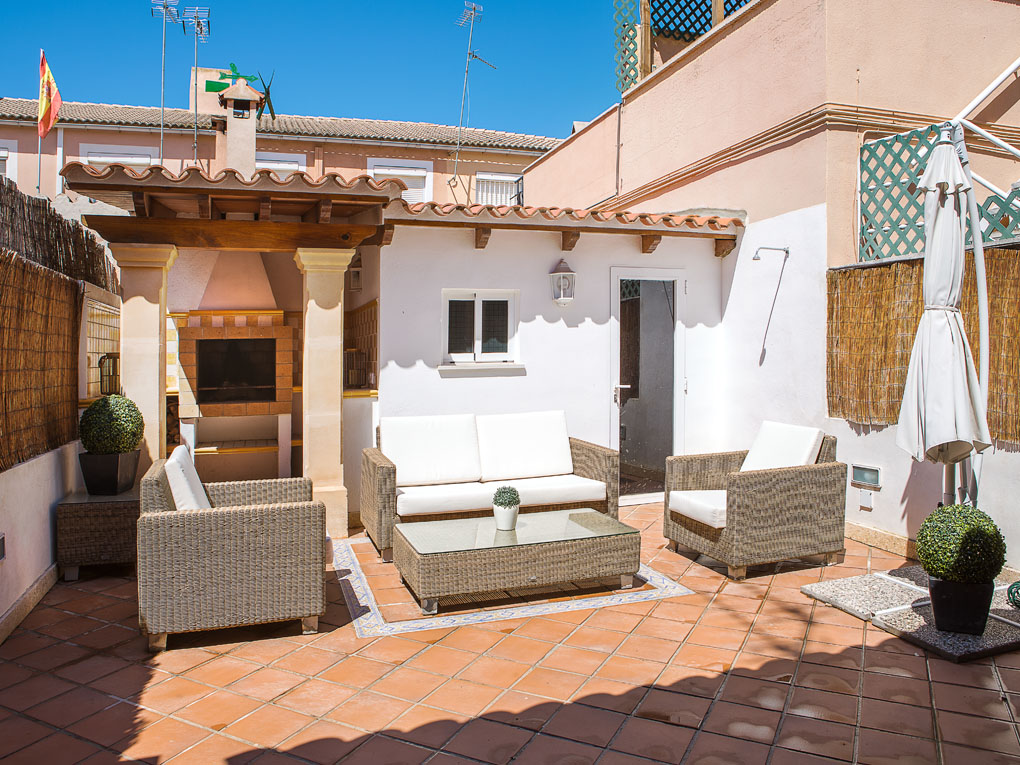 Casa duplex amb terrassa prop del mar a Portixol