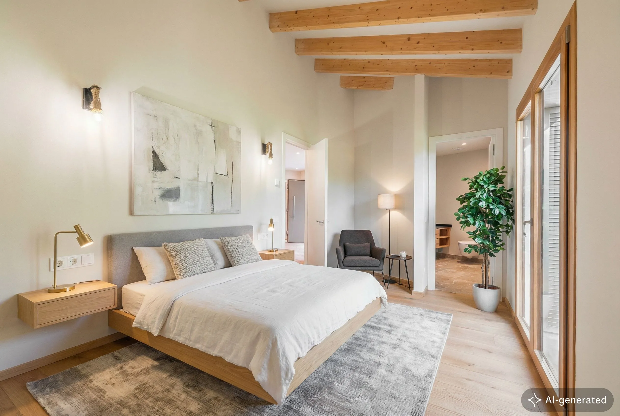 Exclusiva casa de camp amb vistes de somni a S'Aranjassa-9