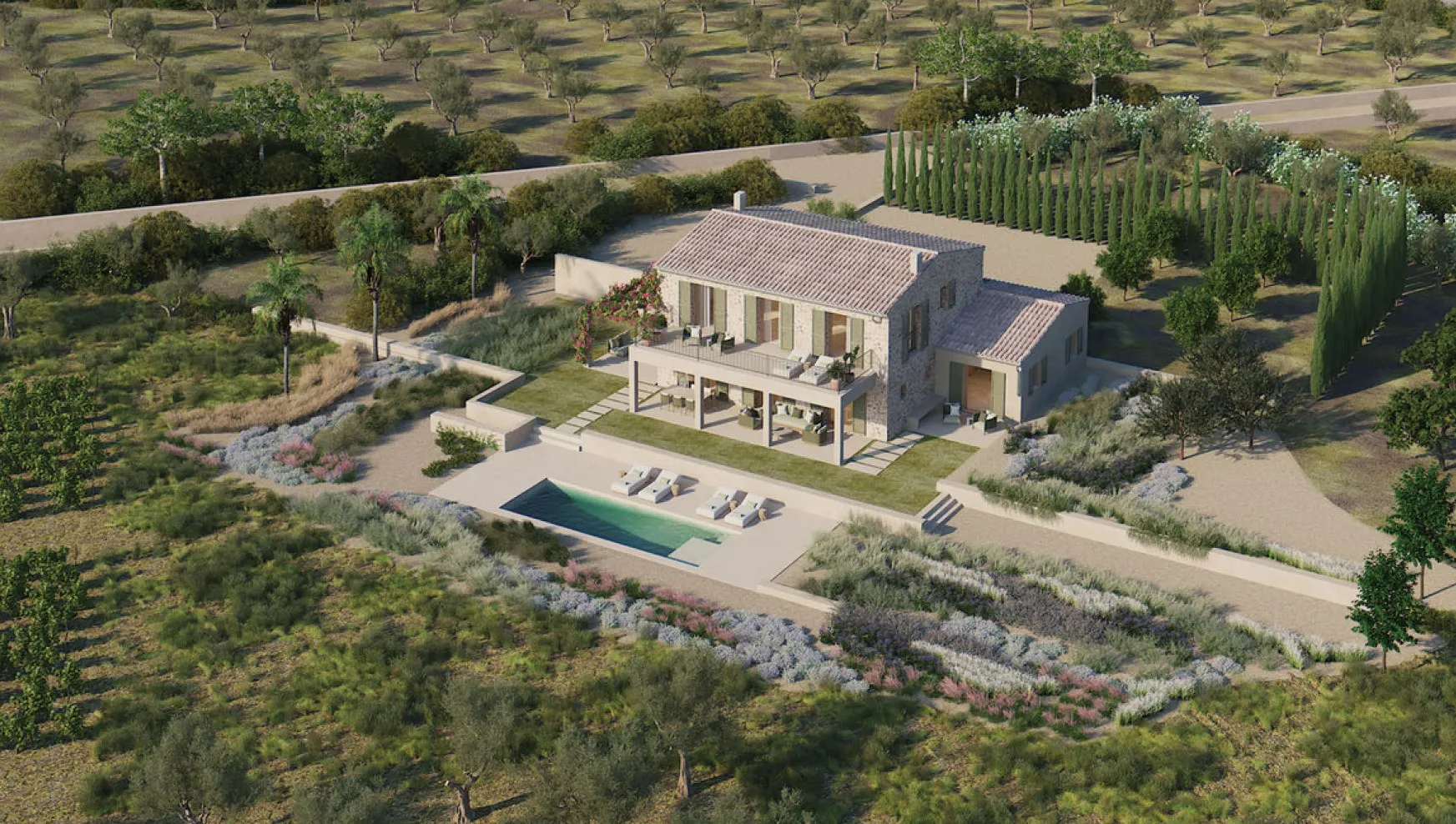 Proyecto de construcción de finca en zona tranquila cerca de Pollensa-1