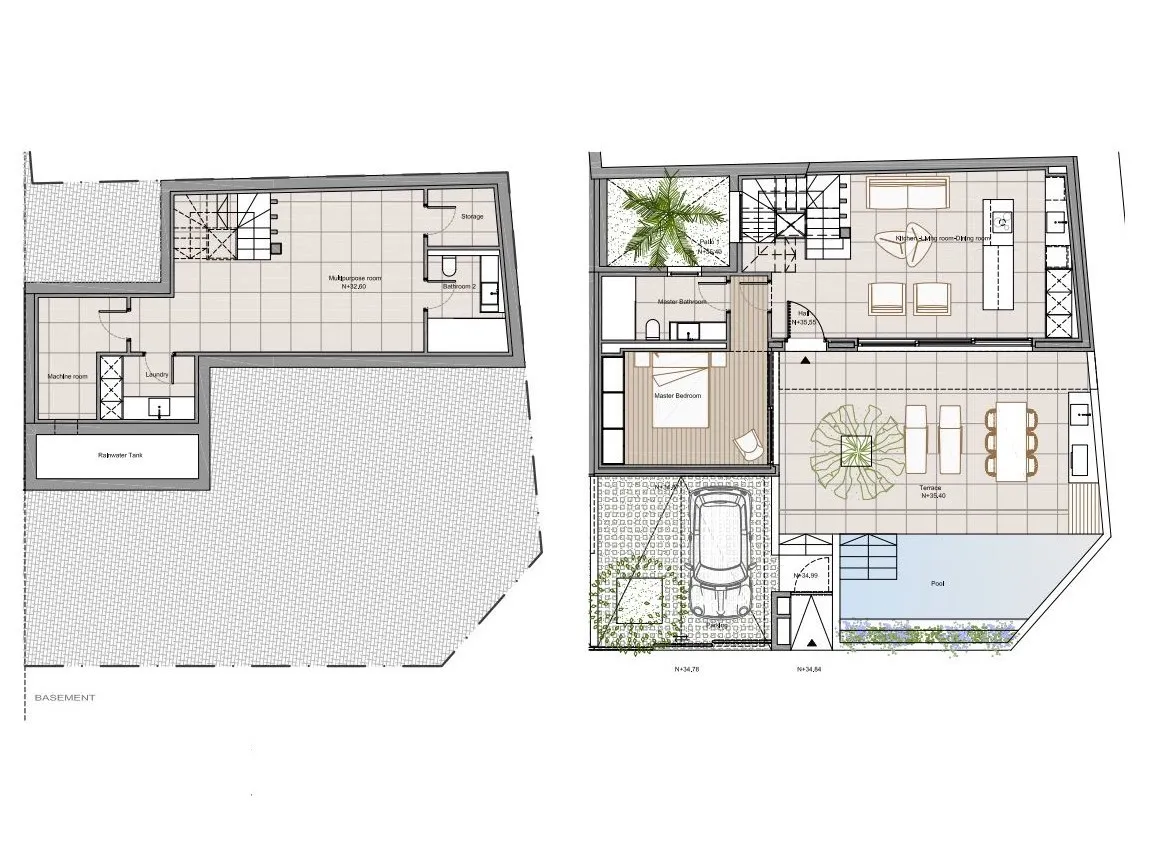 Hoogwaardig nieuwbouw rijtjeshuis met privé zwembad in Palma-6