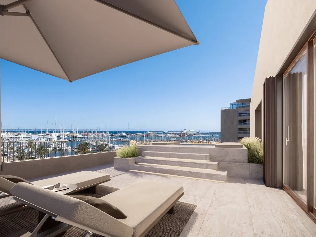 Modern duplex penthouse with a stunning harbor view-2