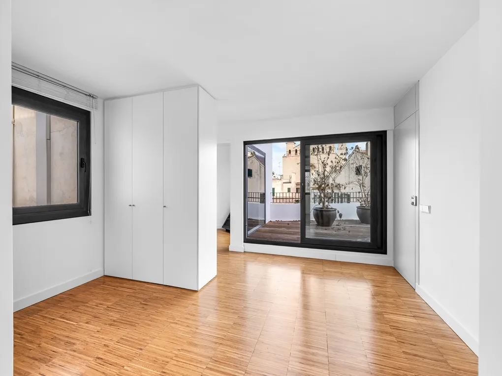 Lys, charmerende og meget rolig lejlighed med elevator og terrasse i Calatrava-1