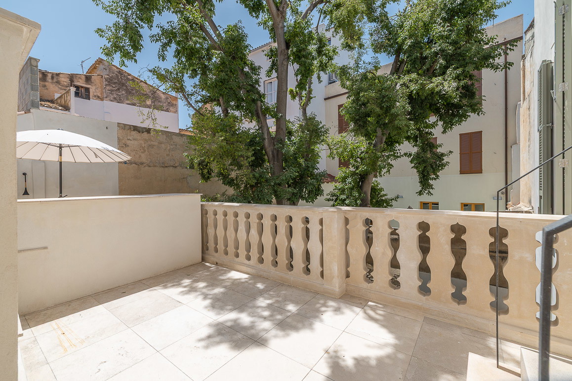 Appartement dans une maison de ville historique rénovée, avec terrasse et vue sur le jardin-9