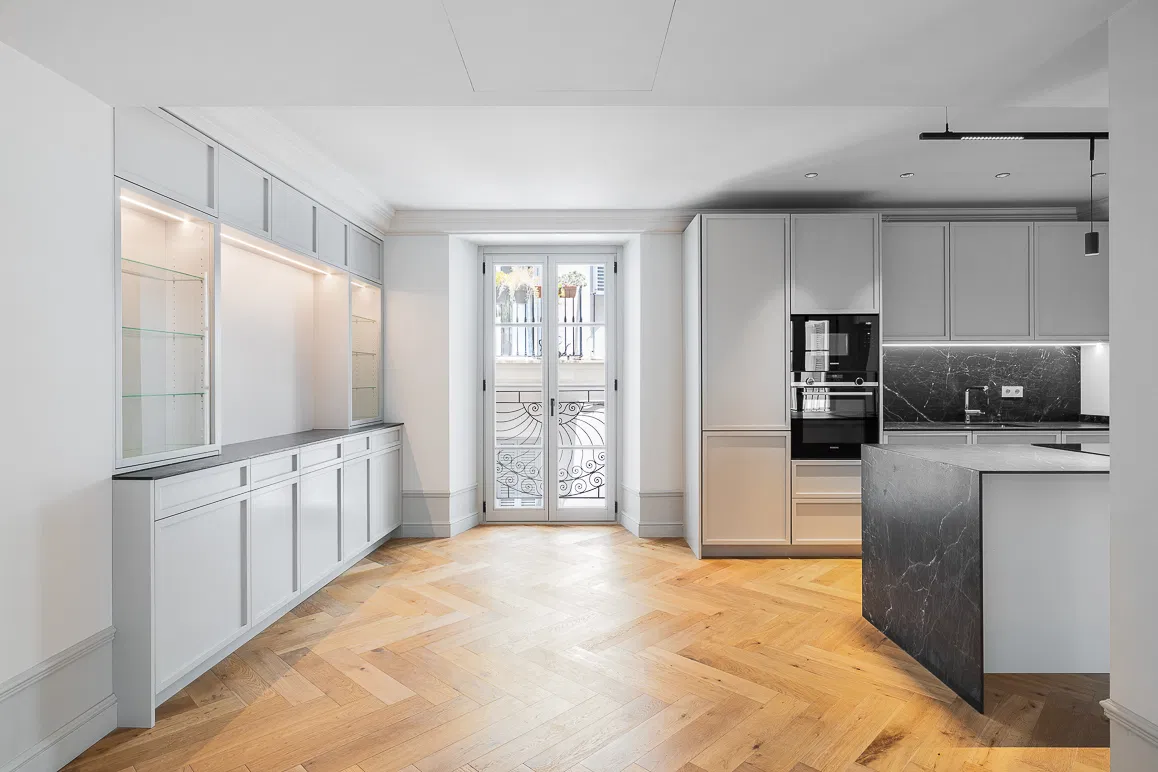 Appartement dans une maison de ville historique rénovée, avec terrasse et vue sur le jardin-4