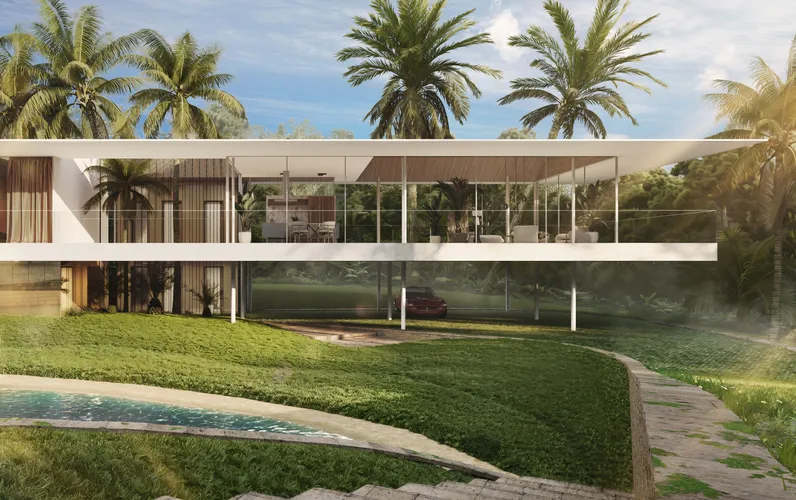 Palm house Son Vida – Modern architecture amidst a tropical idyll