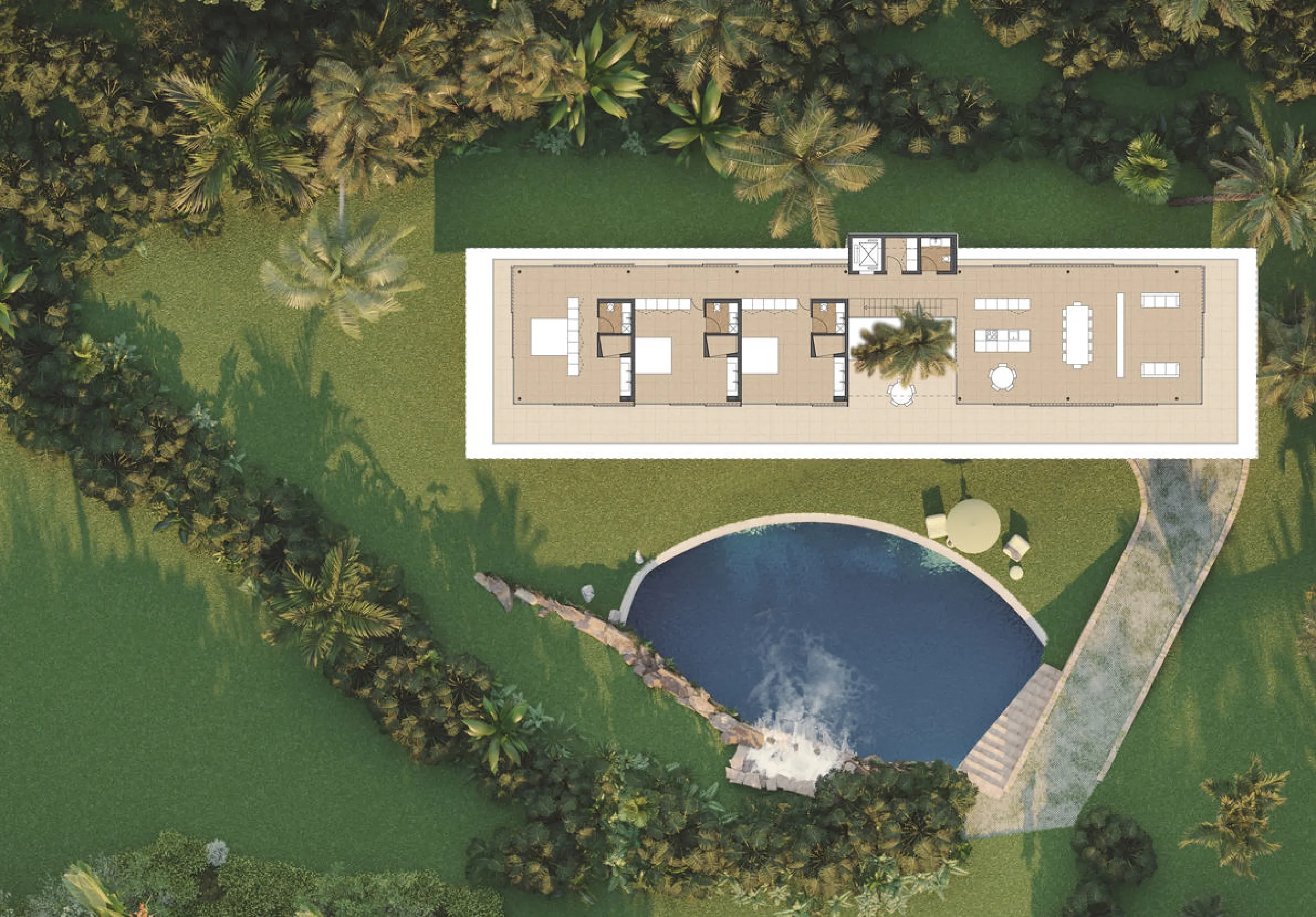 Palm House Son Vida – Modern Architecture Amidst a Tropical Idyll-12