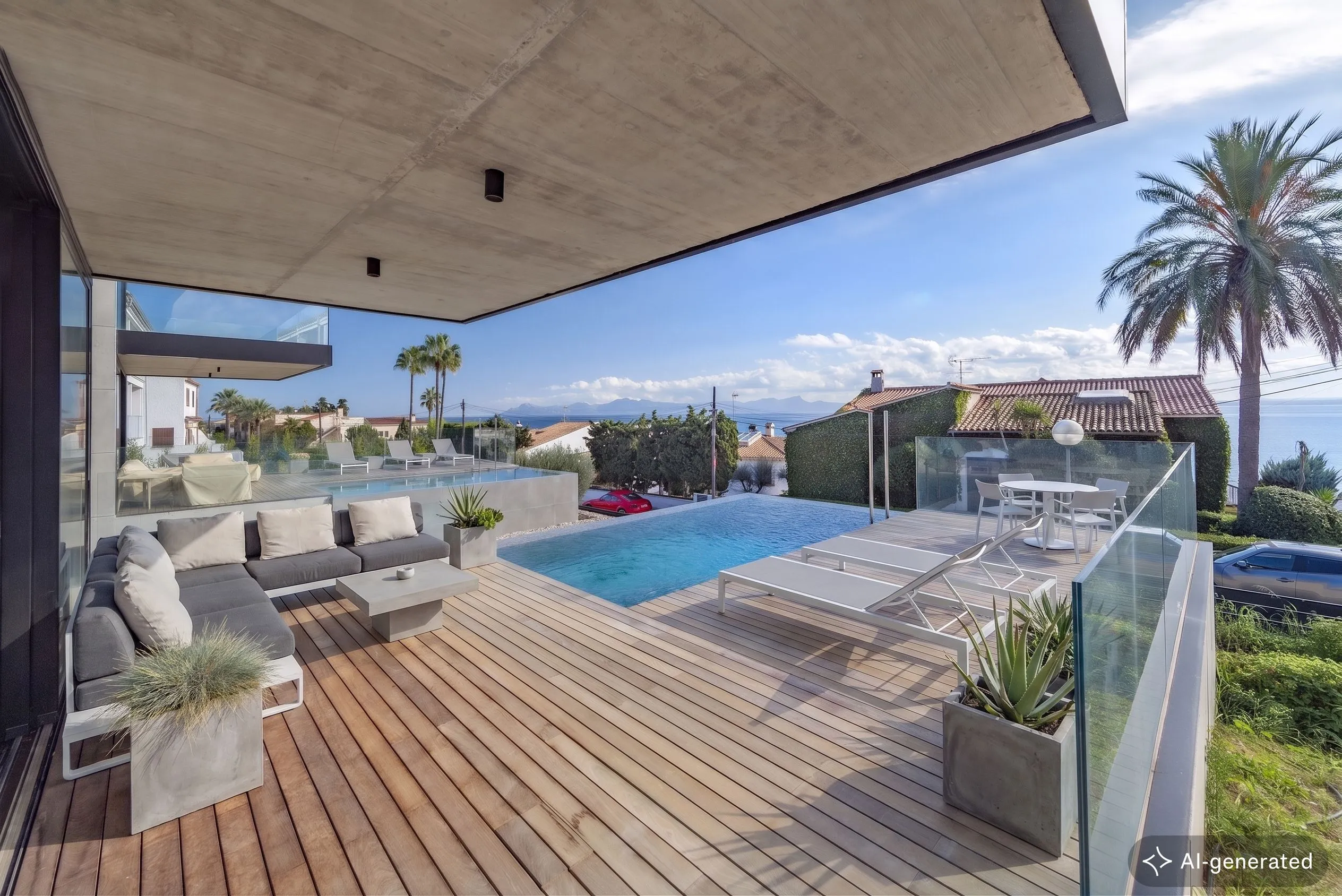 Nuovissima villa sul mare ad Alcanada-5