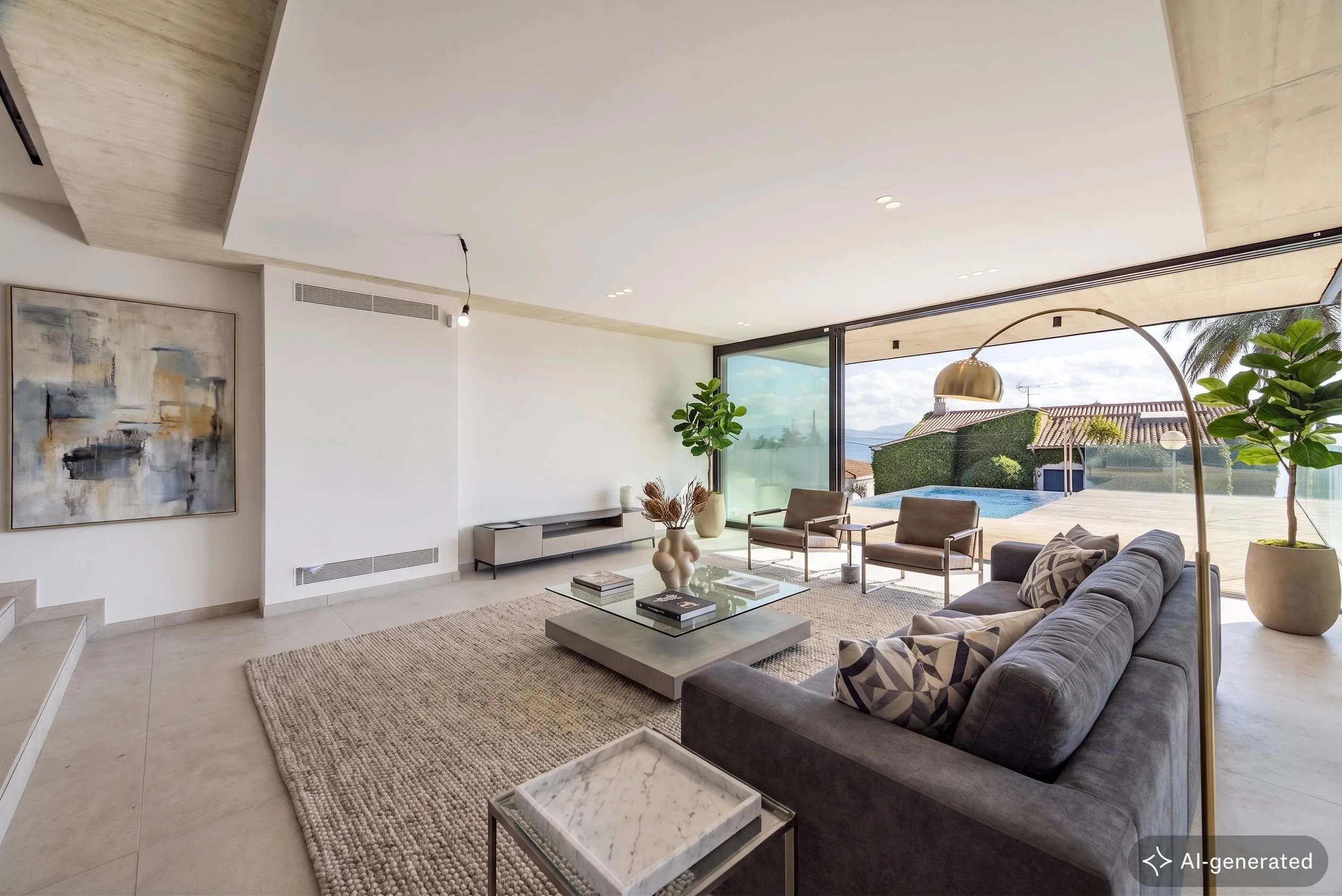 Nuovissima villa sul mare ad Alcanada-7