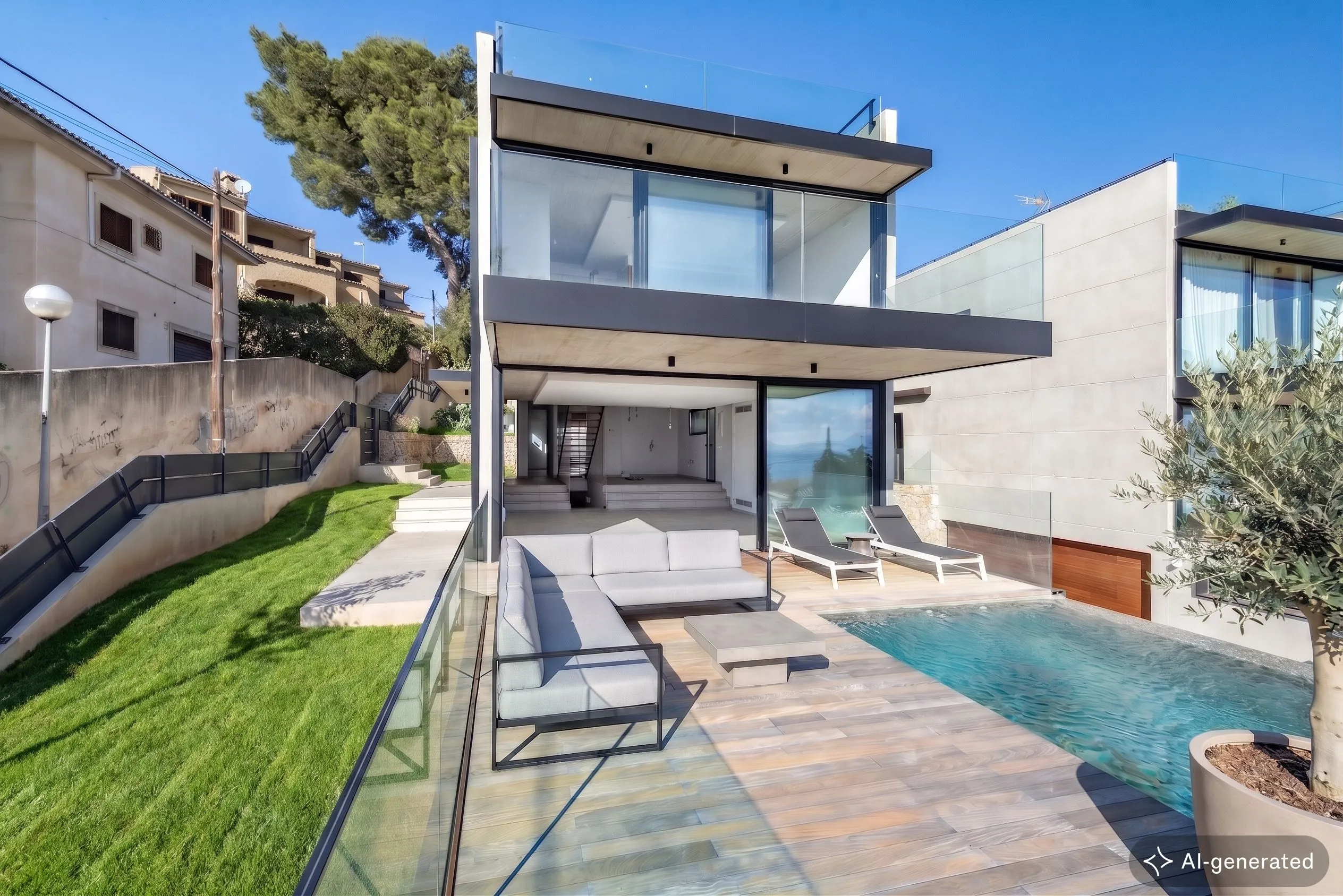 Nuovissima villa sul mare ad Alcanada-2