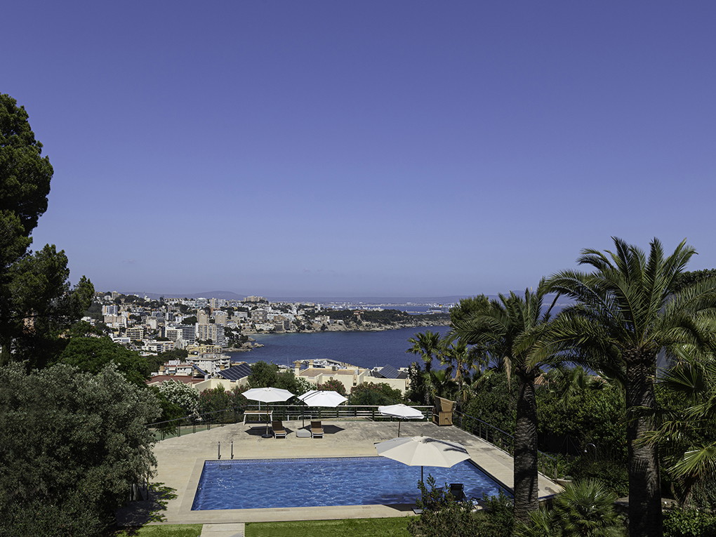 Impressionante villa con vista sul mare a Cas Català