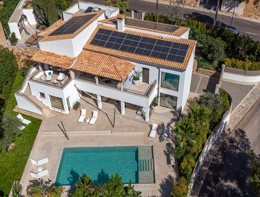 Eksklusivt feriehus i Costa d'en Blanes med privat golfvogn-20