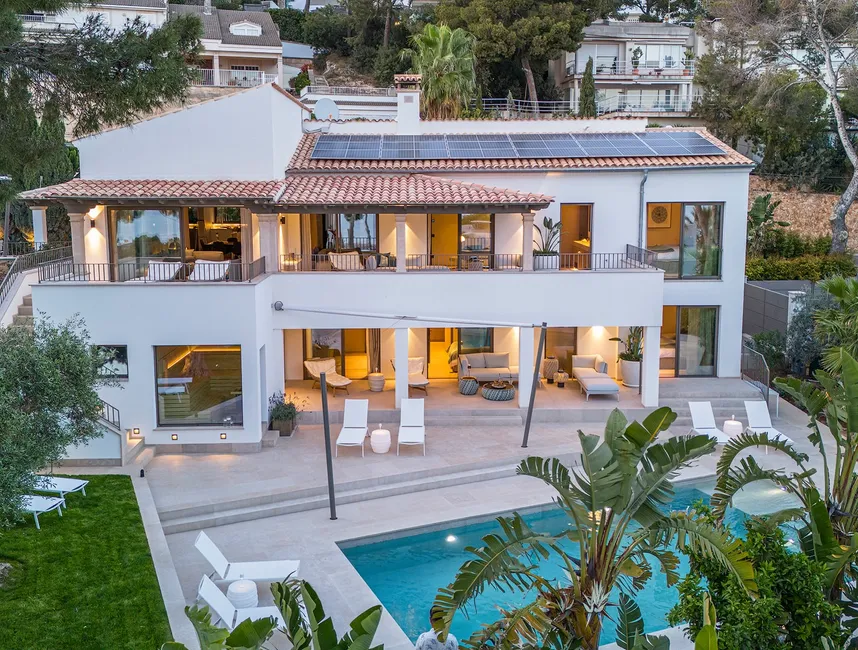 Eksklusivt feriehus i Costa d'en Blanes med privat golfvogn-21