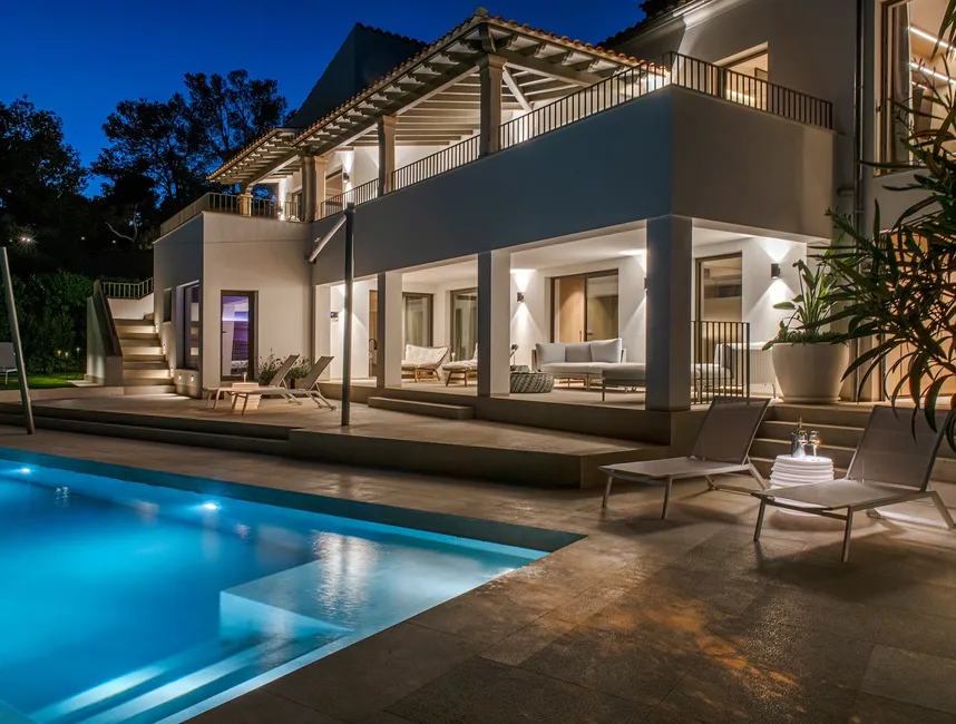 Eksklusivt feriehus i Costa d'en Blanes med privat golfvogn-23